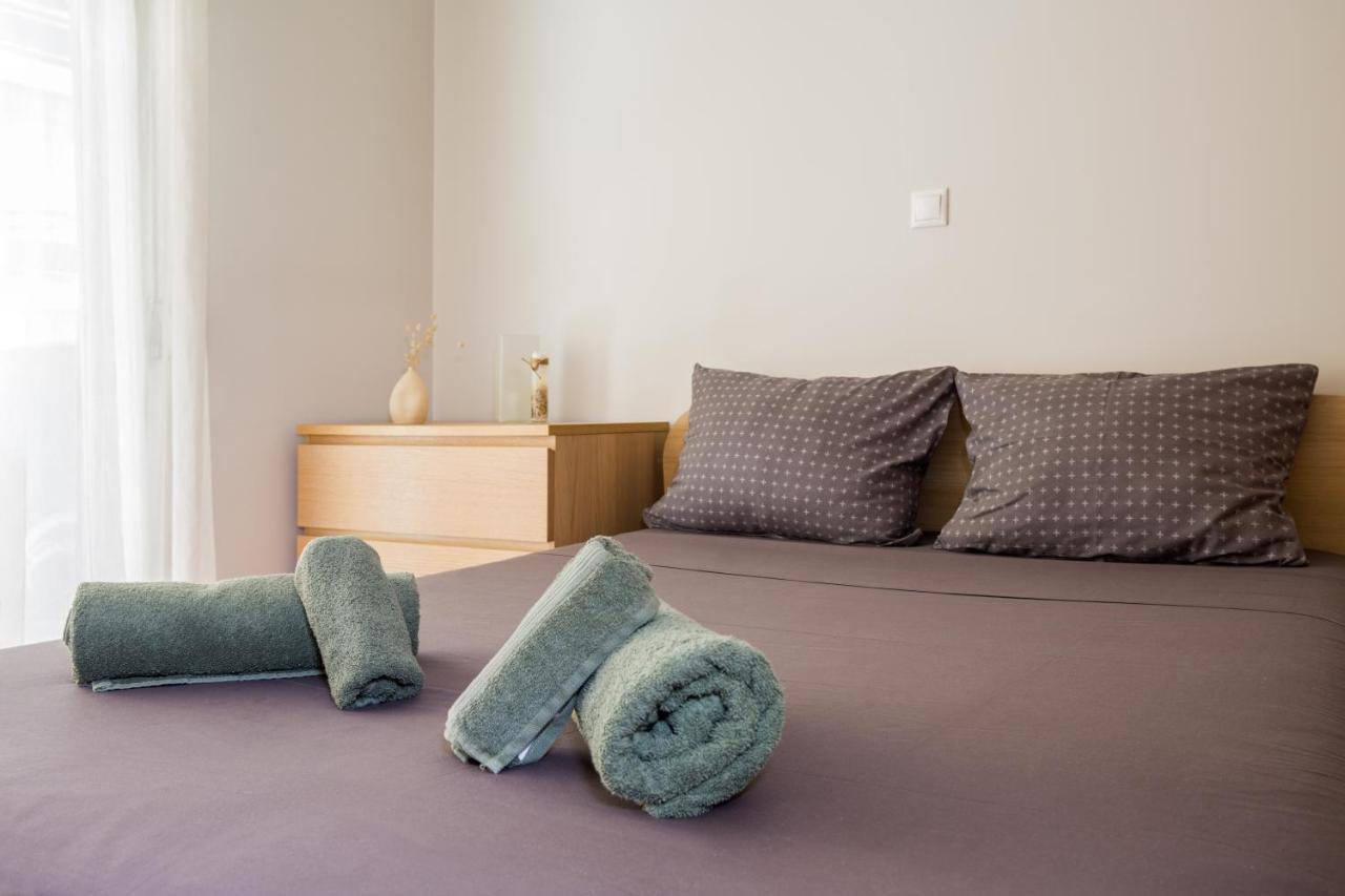 Lovely New Βuild Flat Near Metro - Free Parking Atena Exterior foto